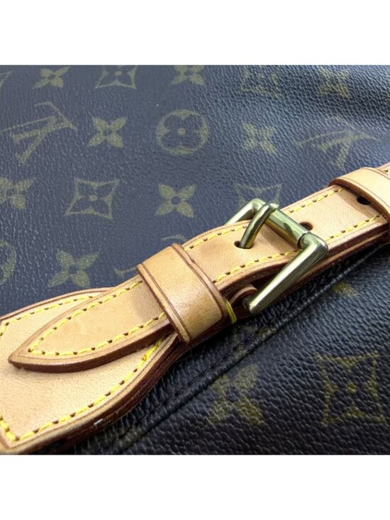 Louis Vuitton Montsouris GM Monogram Leather Brown Light Backpack Gold main image 5